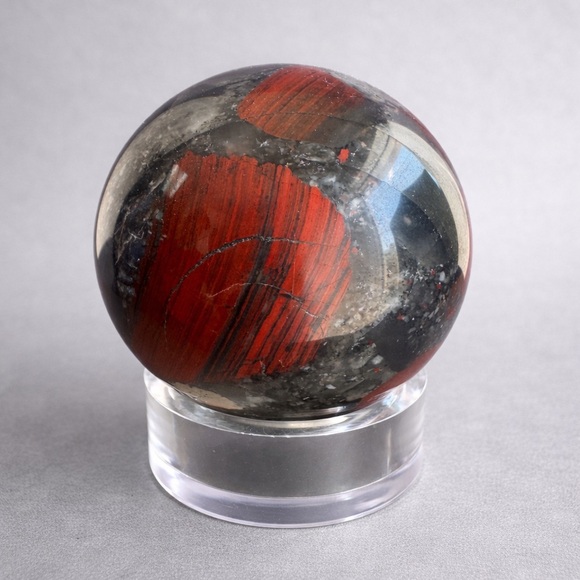 Other - African Bloodstone (Setonite) Sphere (Madagascar)